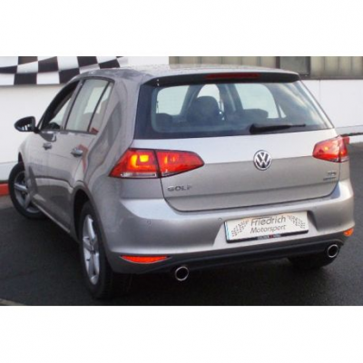 Дуплексна Спортна изпускателна система заглушител VW Golf VII - ECE одобрено (971450AD-X)