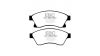 Предни спирачни накладки EBC Yellowstuff Street + Track DP42065R