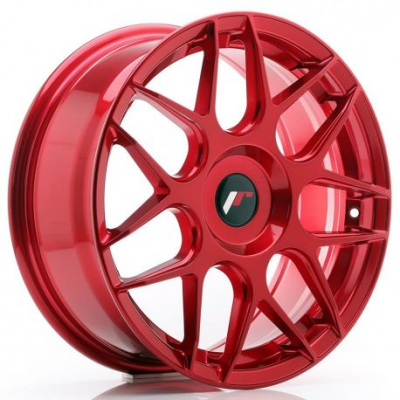 JR Wheels JR18 17x7 ET20-40 Blank Platinum Red