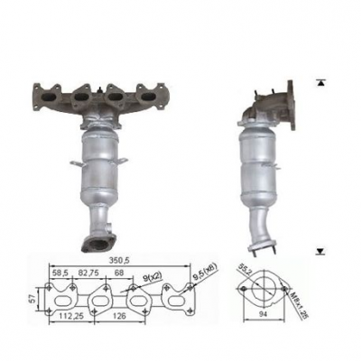 Magnaflow катализатор за FIAT