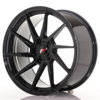 Japan Racing JR36 20x10 ET20-45 5H BLANK Glossy Black