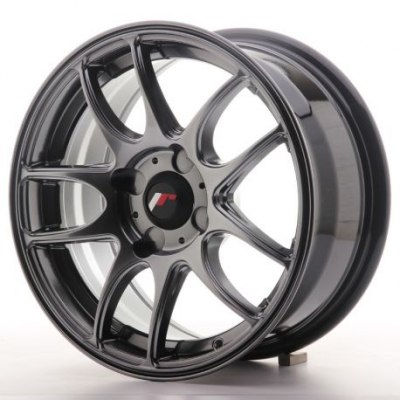 Japan Racing JR29 15x7 ET20-35 4H Blank Hyper Black