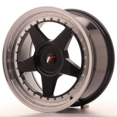 Japan Racing JR6 17x8 5x100 ET20 Glossy Black