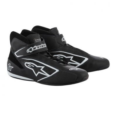Races Shoes ALPINESTARS FIA Tech 1 T - Black/White