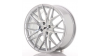 Japan Racing JR28 17x8 ET40 4x100 Silver Machined
