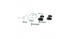 Differential - mount insert bushing for FORD