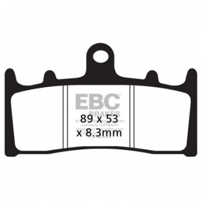 EBC Спирачни накладки Organic FA188