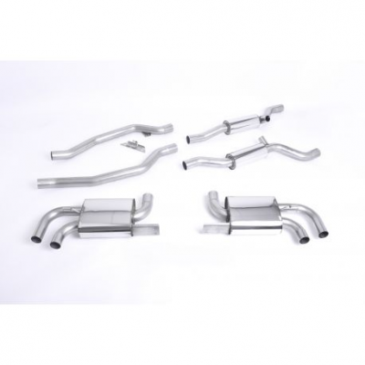 Cat-back Milltek изпускателна система Porsche Cayenne 958 Turbo 2010-2014