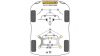 Powerflex Тампон за трансмицията преден овален BMW 2 Series F22, F23 xDrive (2013 on)