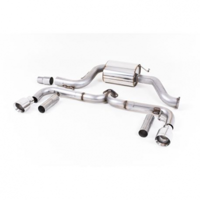 Cat-back Milltek изпускателна система Volkswagen Beetle 2 TSI 2011-2021