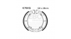 EBC Спирачни челюсти Grooved K704G