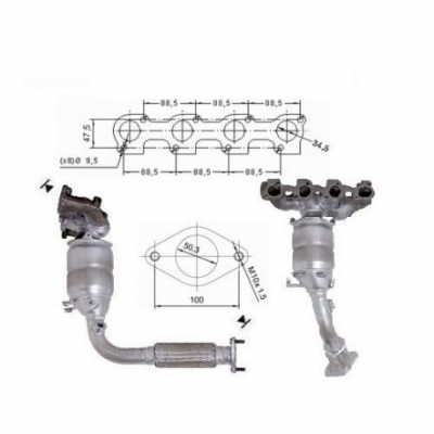 Magnaflow катализатор за FORD