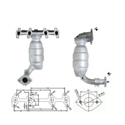 Magnaflow катализатор за FORD Magnaflow катализатор за FORD