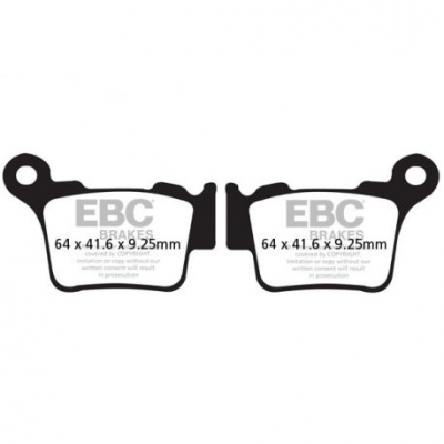 EBC Спирачни накладки MXS368