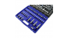 1/2 and 1/4 Socket Set with Ratchets, Adapters and Extensions, 94 pcs