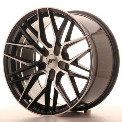 Japan Racing JR28 19x9,5 ET35-40 5H Blank Black Machined face