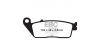 EBC Спирачни накладки Sintered SFA196HH
