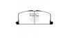 Предни спирачни накладки EBC Greenstuff 2000 Sport DP2453