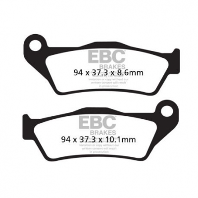 EBC Спирачни накладки FA363HH