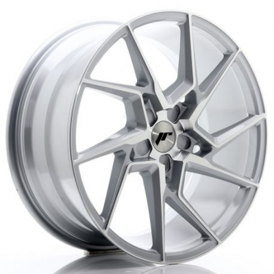 JR Wheels JR33 20x9 ET20-48 5H BLANK Silver Machined