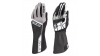 Състезателни ръкавици Sparco Track KG-3 (вътрешни шевове) черен/ сив