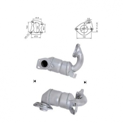 Magnaflow катализатор за DACIA RENAULT