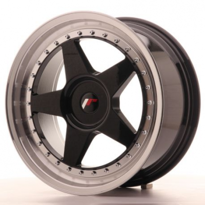 Japan Racing JR6 18x8,5 ET35-40 Blank Glossy Black