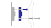 Комплект от 2бр фланци (с резба) за Citroen C4 PF2 Restyle - 25mm, 4x108, 65,1