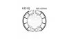 EBC Спирачни челюсти Grooved H351G