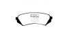 Задни спирачни накладки EBC Yellowstuff Street + Track DP41282R