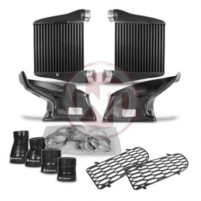 Comp. Intercooler Kit EVO2 Audi A4 RS4 B5 including carbon air shroud