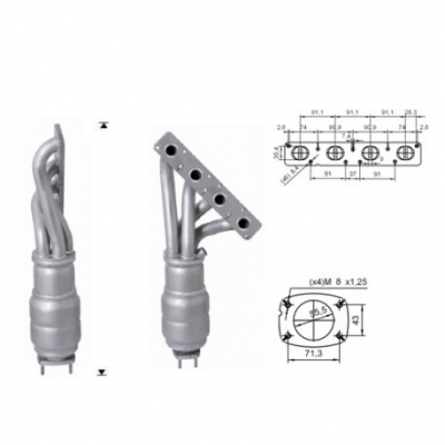 Magnaflow катализатор за BMW