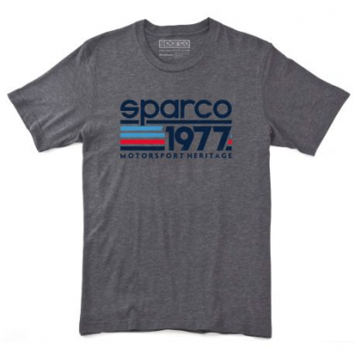 Тениска Sparco Vintage 77 сива
