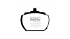 Предни спирачни накладки EBC Yellowstuff Street + Track DP4240R
