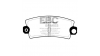 Задни спирачни накладки EBC Yellowstuff Street + Track DP4189R