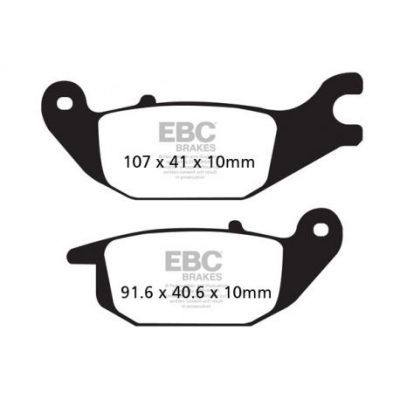 EBC Спирачни накладки FA343HH