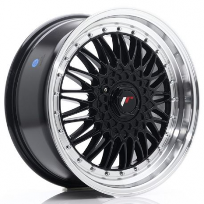 JR Wheels JR9 18x8 ET35-40 BLANK Glossy Black