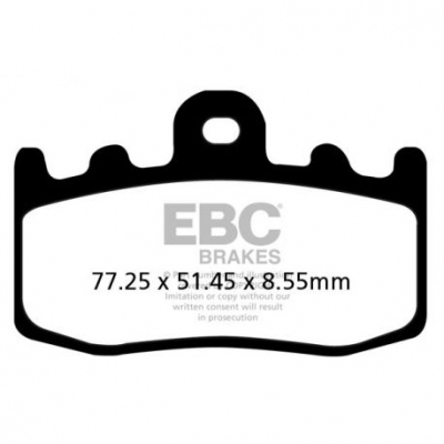 EBC Спирачни накладки Sintered FA335HH