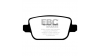 Задни спирачни накладки EBC Yellowstuff Street + Track DP41933R