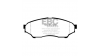 Предни спирачни накладки EBC Yellowstuff Street + Track DP41347R
