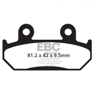 EBC Спирачни накладки Sintered FA203HH