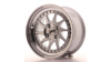 Japan Racing JR26 15x8 ET5 4x100 Machined Sil