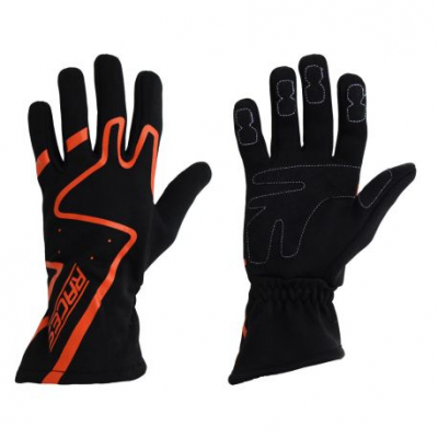 Състезателни ръкавици - RACES Premium оранжев