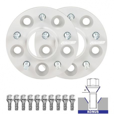 Комплект от 2бр фланци (болтове) за Audi R8 4S FL - 30mm, 5x112, 66,5