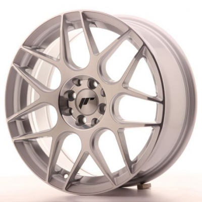 Japan Racing JR18 17x7 ET40 5x100/114 Silver Mach