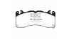 Предни спирачни накладки EBC Yellowstuff Street + Track DP43040R