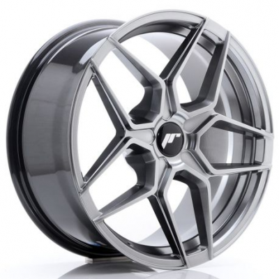 JR Wheels JR34 18x8 ET20-42 5H BLANK Hyper Black