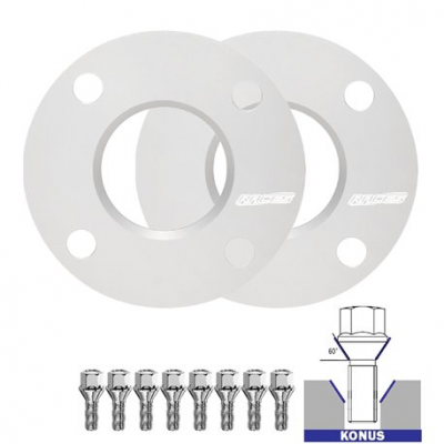 Комплект от 2бр фланци (дистанционни) за Rover 45 Restyle - 5mm, 4x100, 56,1