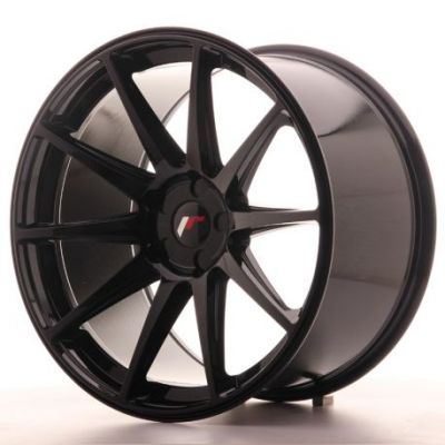 Japan Racing JR11 20x11 ET30-50 5H Blank Glossy Bl