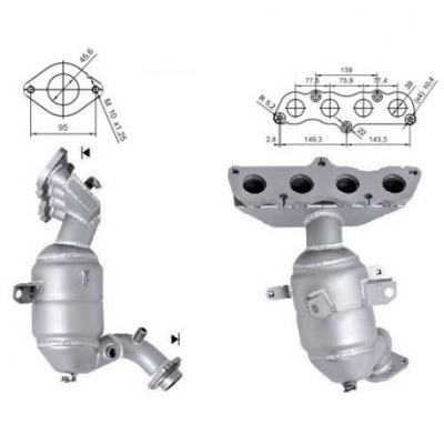 Magnaflow катализатор за MAZDA